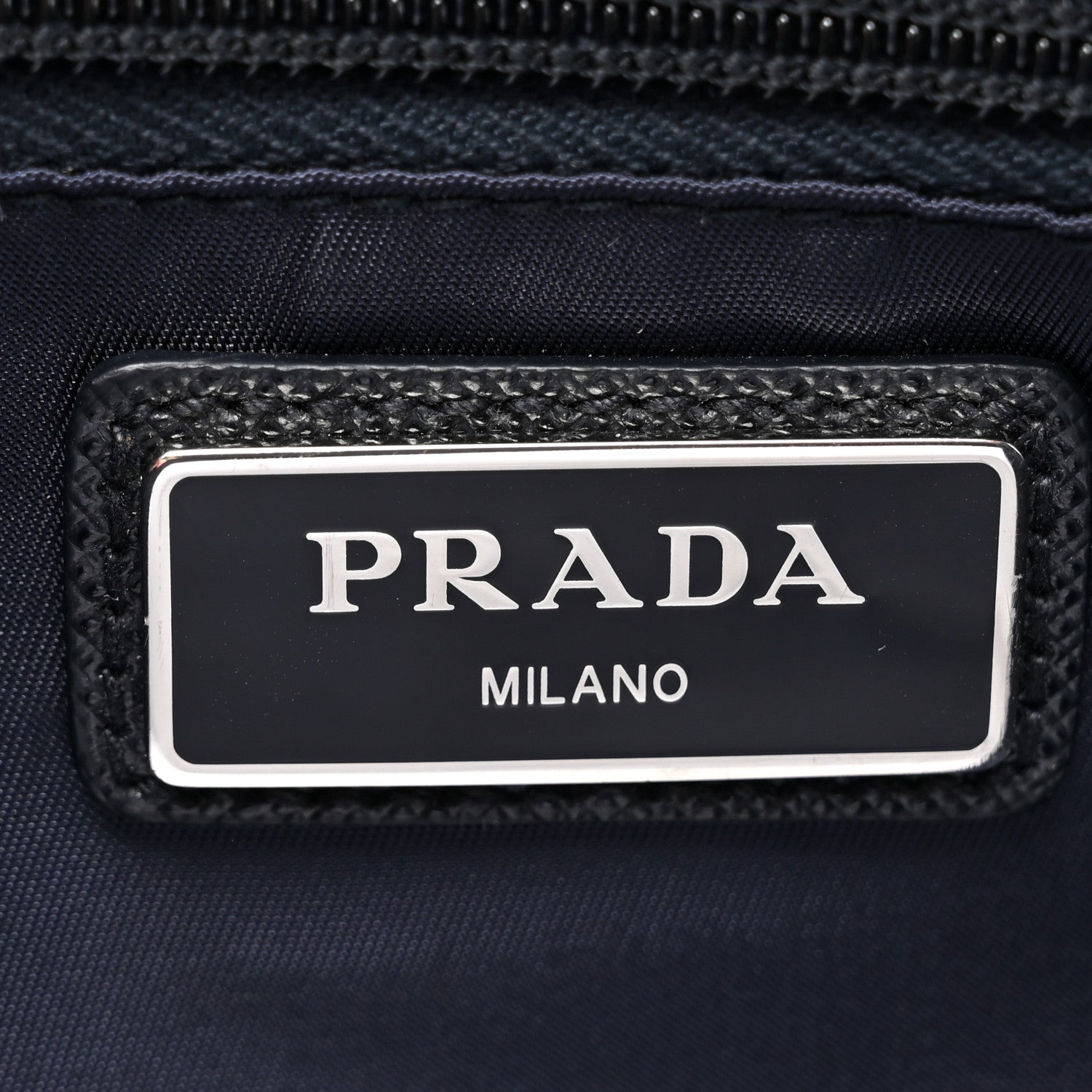 Prada Re-Nylon Saffiano Belt Bag Navy 6 of 11