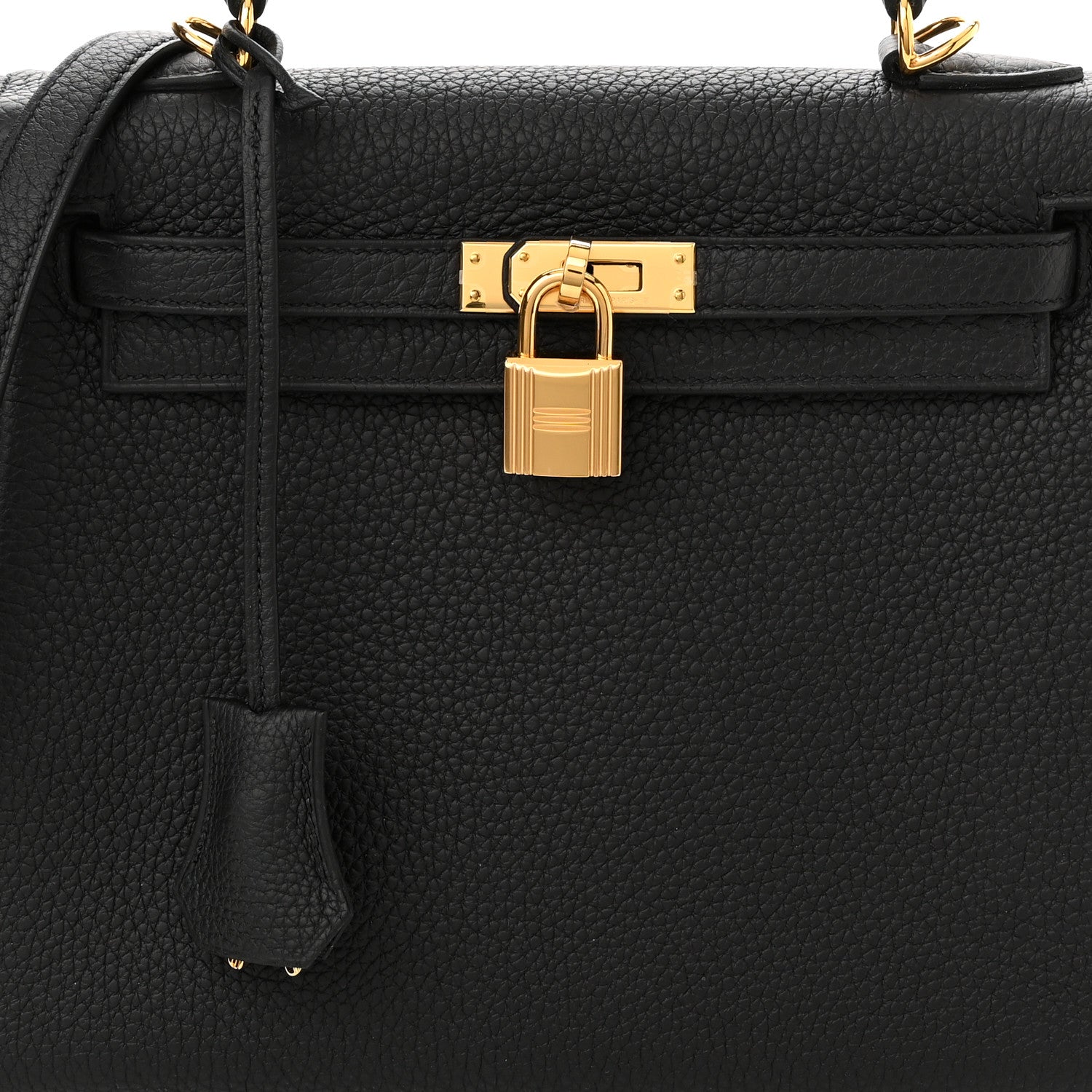 Hermes Togo Kelly Retourne 25 Black 8 of 11