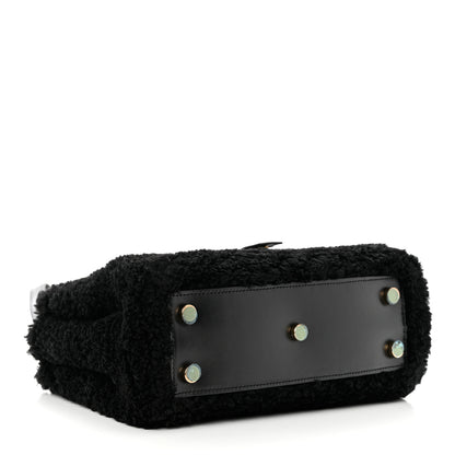 Saint Laurent Shearling Nano Sac De Jour Black 3 of 8