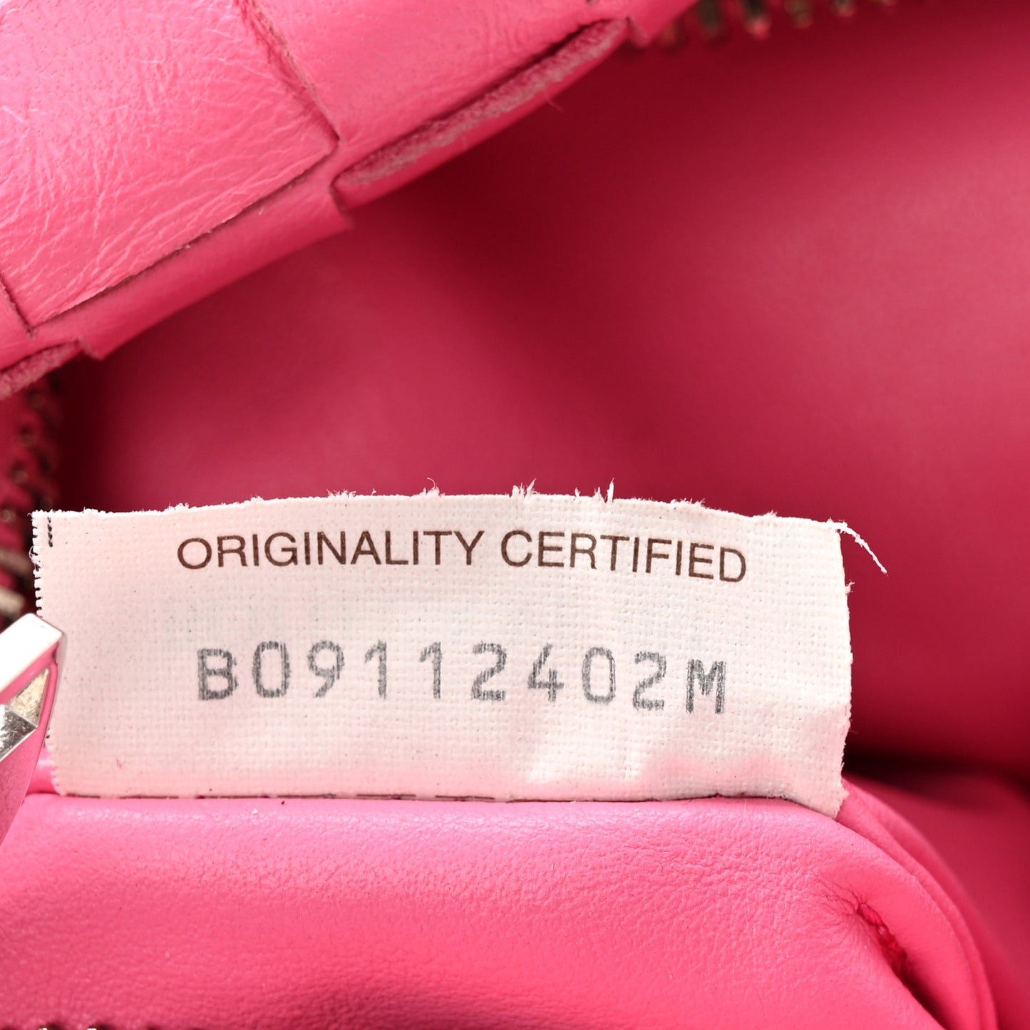 Nappa Intrecciato Mini Jodie Pink Pink