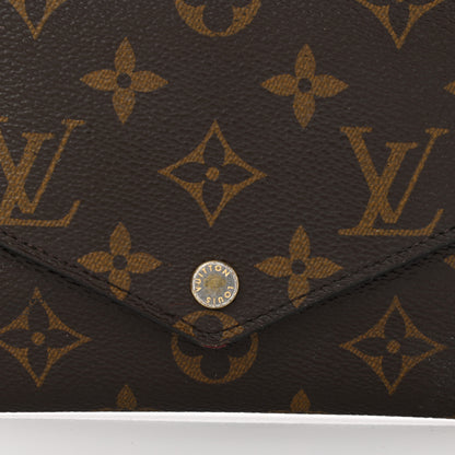Louis Vuitton Monogram Jeanne Wallet Fuchsia 9 of 10