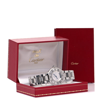 Cartier Stainless Steel 28mm Must De 21 Quartz Watch 5 of 5