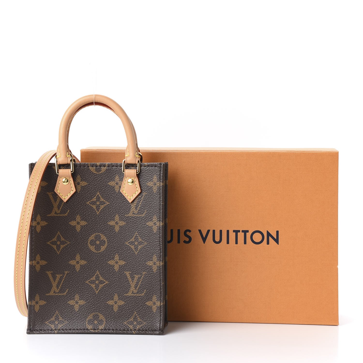 Louis Vuitton Monogram Petit Sac Plat 10 of 10