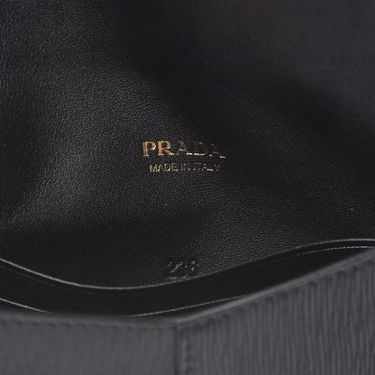 Prada Vitello Move Envelope Wallet Black 6 of 7