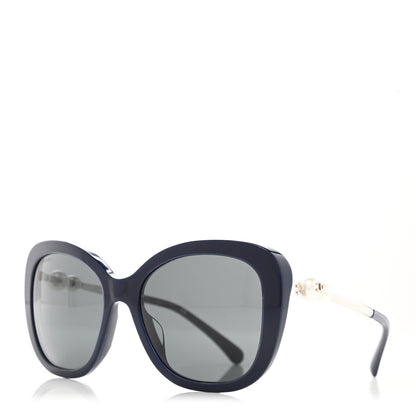 Chanel Pearl Sunglasses 5339-H Navy 1 of 7