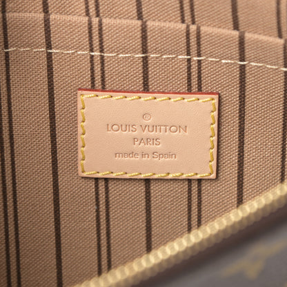 Louis Vuitton Monogram Neverfull MM GM Pochette 6 of 7
