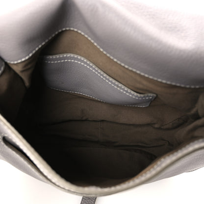 Chloe Grained Calfskin Medium Marcie Saddle Bag Cashmere Grey 5 of 11