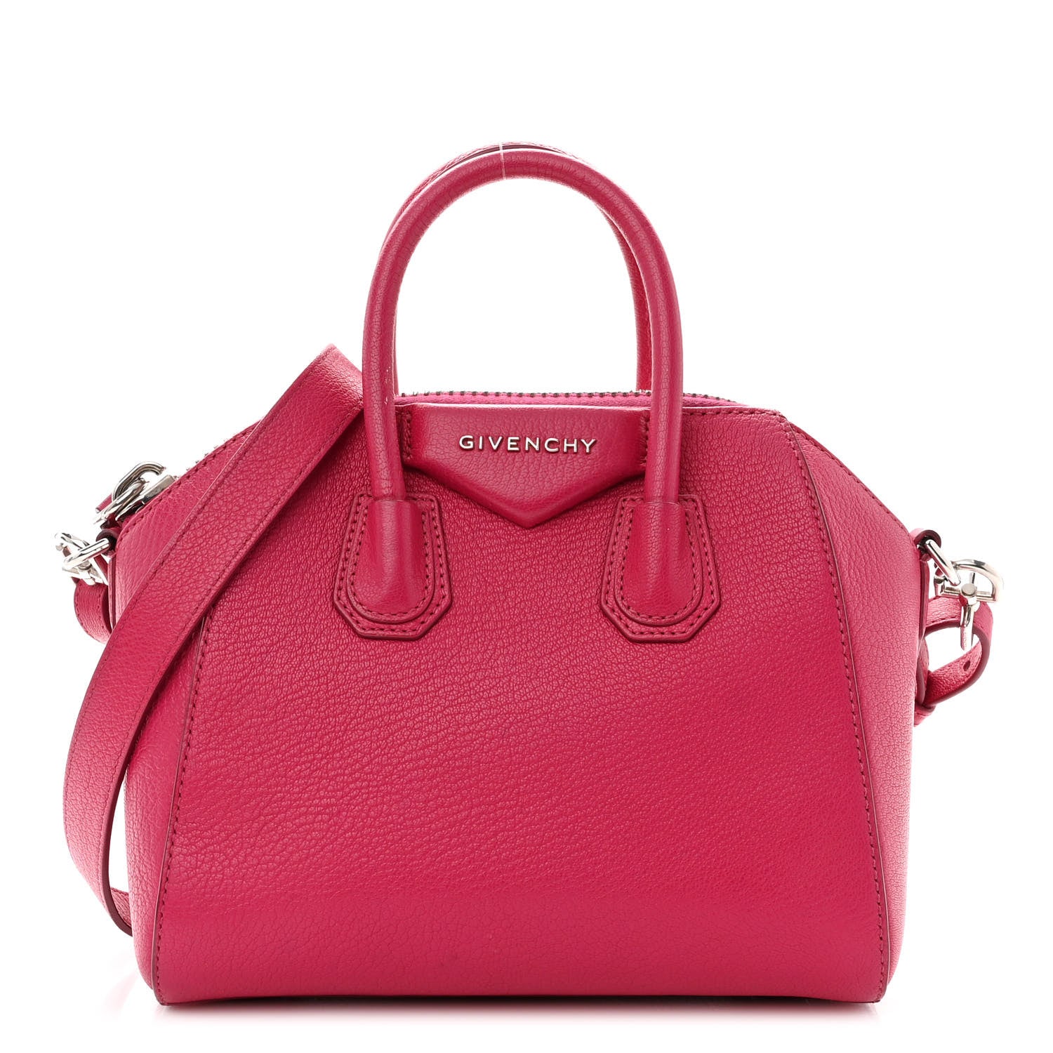 Givenchy Sugar Goatskin Mini Antigona Fushia 1 of 13