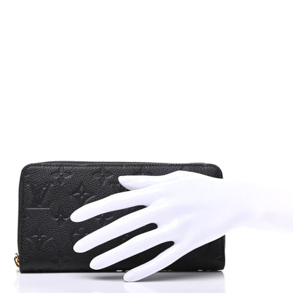 Louis Vuitton Empreinte Zippy Wallet Black 2 of 8