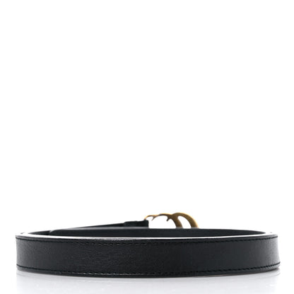 Gucci Calfskin Double G 20mm Belt 90 36 Black 2 of 6