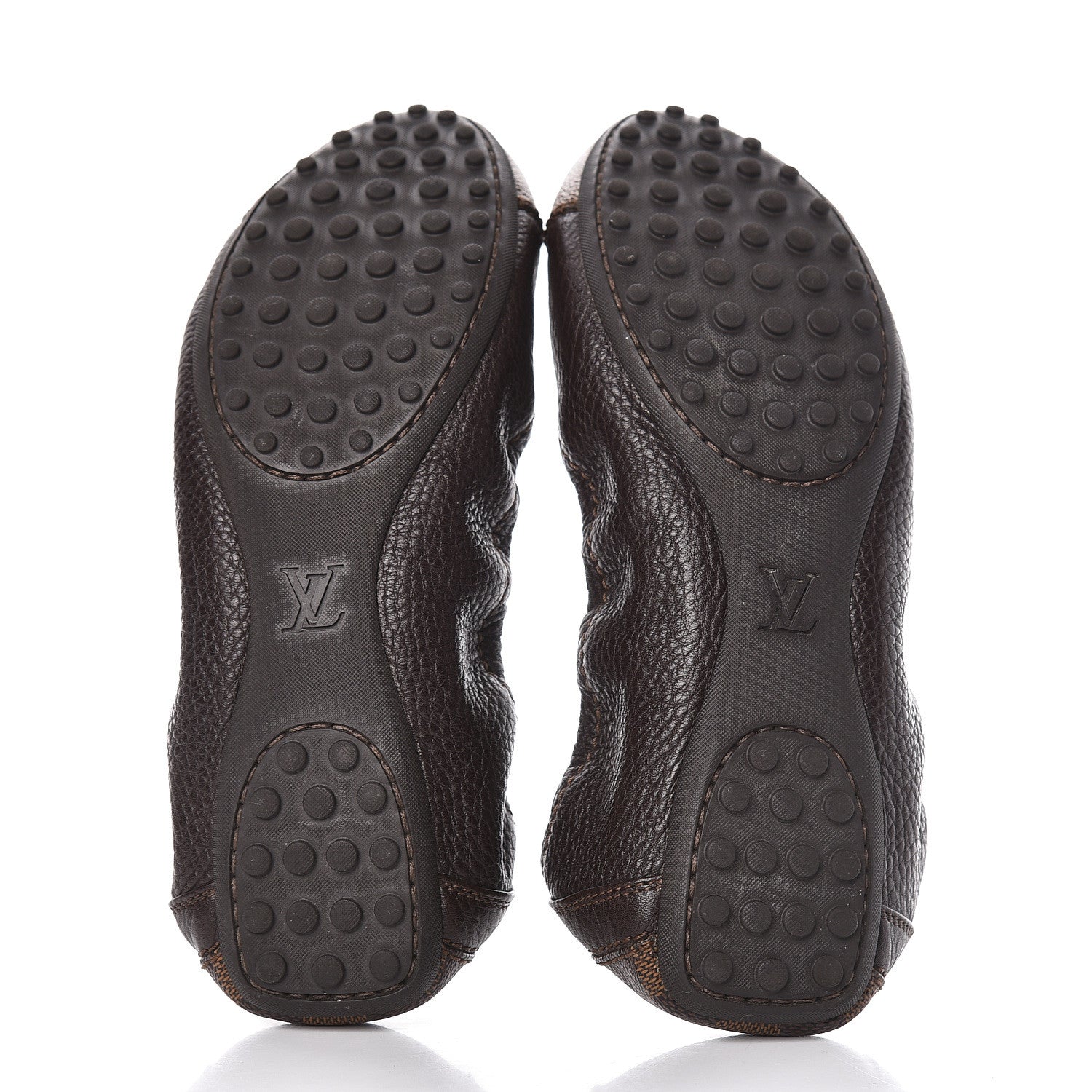 Louis Vuitton Damier Ebene Lovely Ballet Flats 39 5 of 16