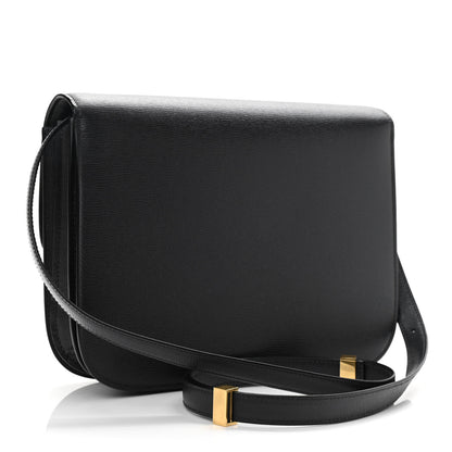 Celine Liege Calfskin Medium Classic Box Flap Bag Black 3 of 10