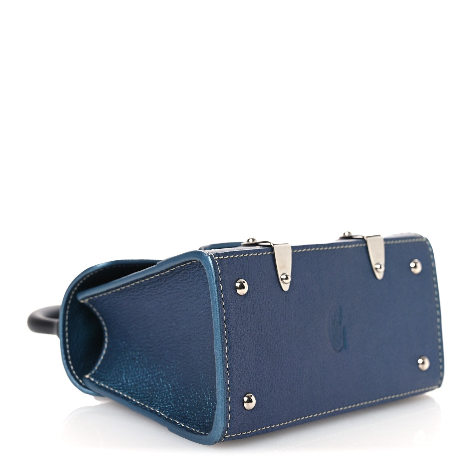 Goyard Iridescent Goyardine Structure Nano Saigon Pearly Blue