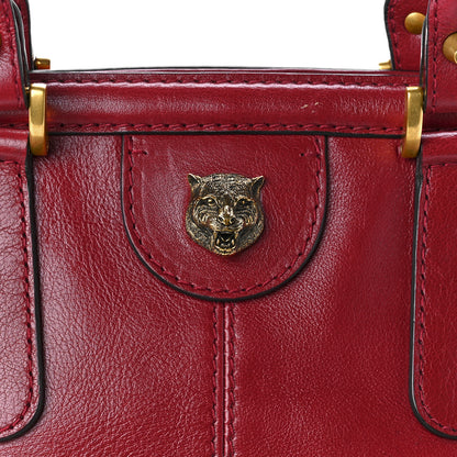 Gucci Calfskin Large Re(Belle) Top Handle Bag Red 10 of 14