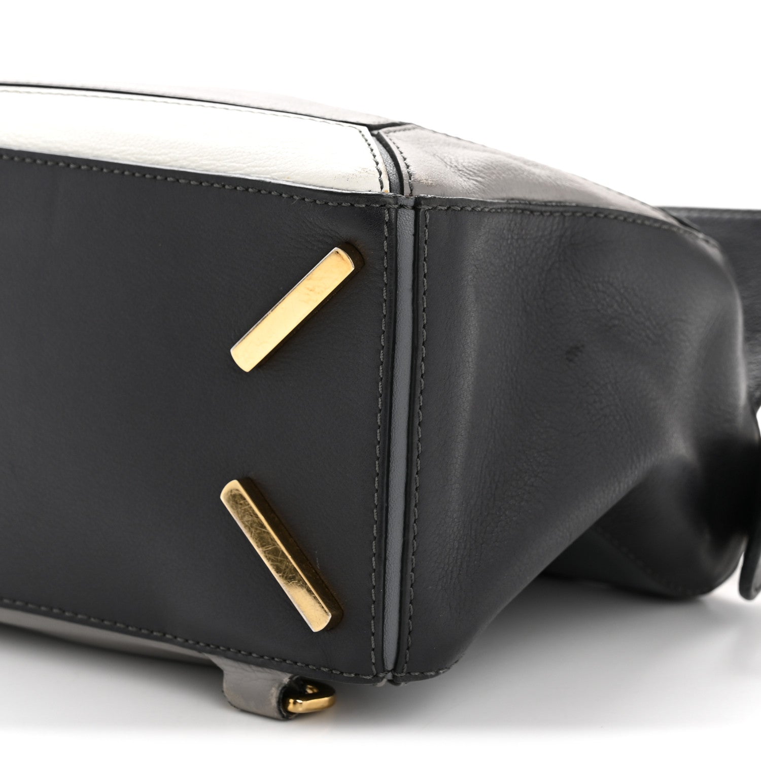 Loewe Calfskin Small Puzzle Bag Grey Multitone 10 of 15