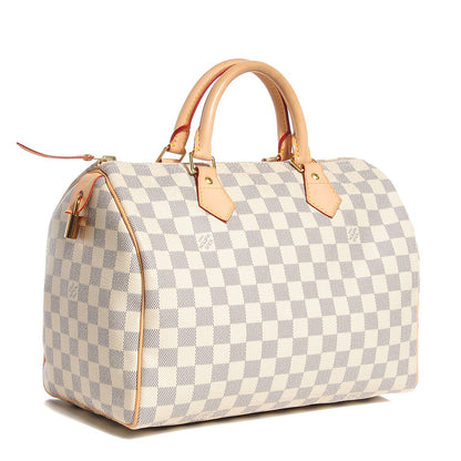 Louis Vuitton Damier Azur Speedy 30 3 of 8