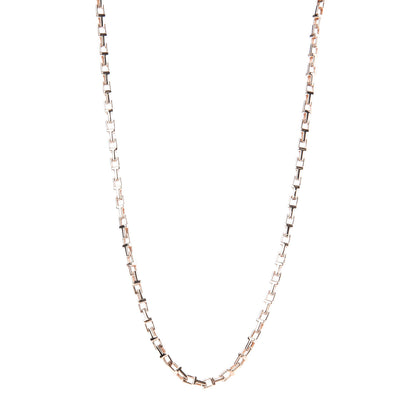 Tiffany 18K Rose Gold T Narrow Chain Necklace 1 of 6