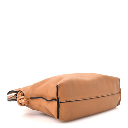 Loewe Calfskin Mini Flamenco Knot Clutch Warm Desert 4 of 11