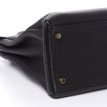 Hermes Togo Kelly Retourne 35 Black 15 of 35