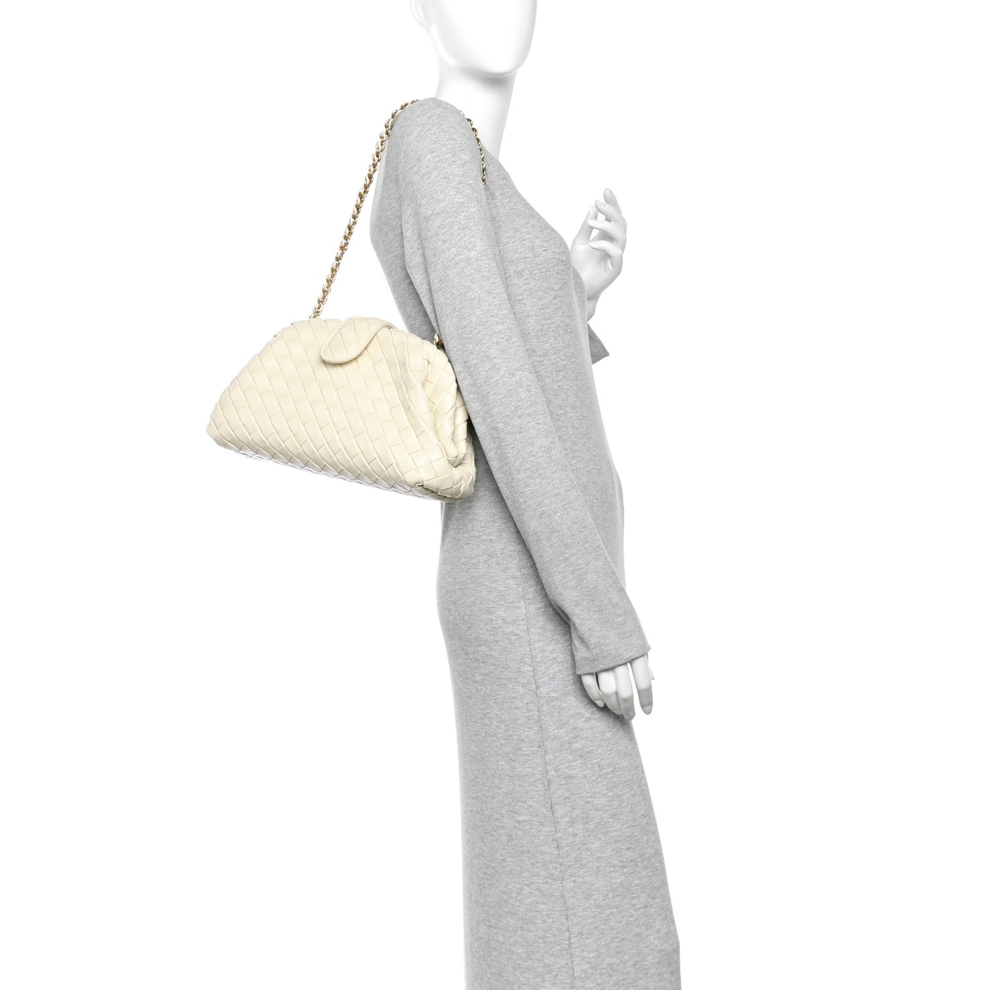 Nappa Intrecciato Teen The Lauren 1980 Clutch With Chain String