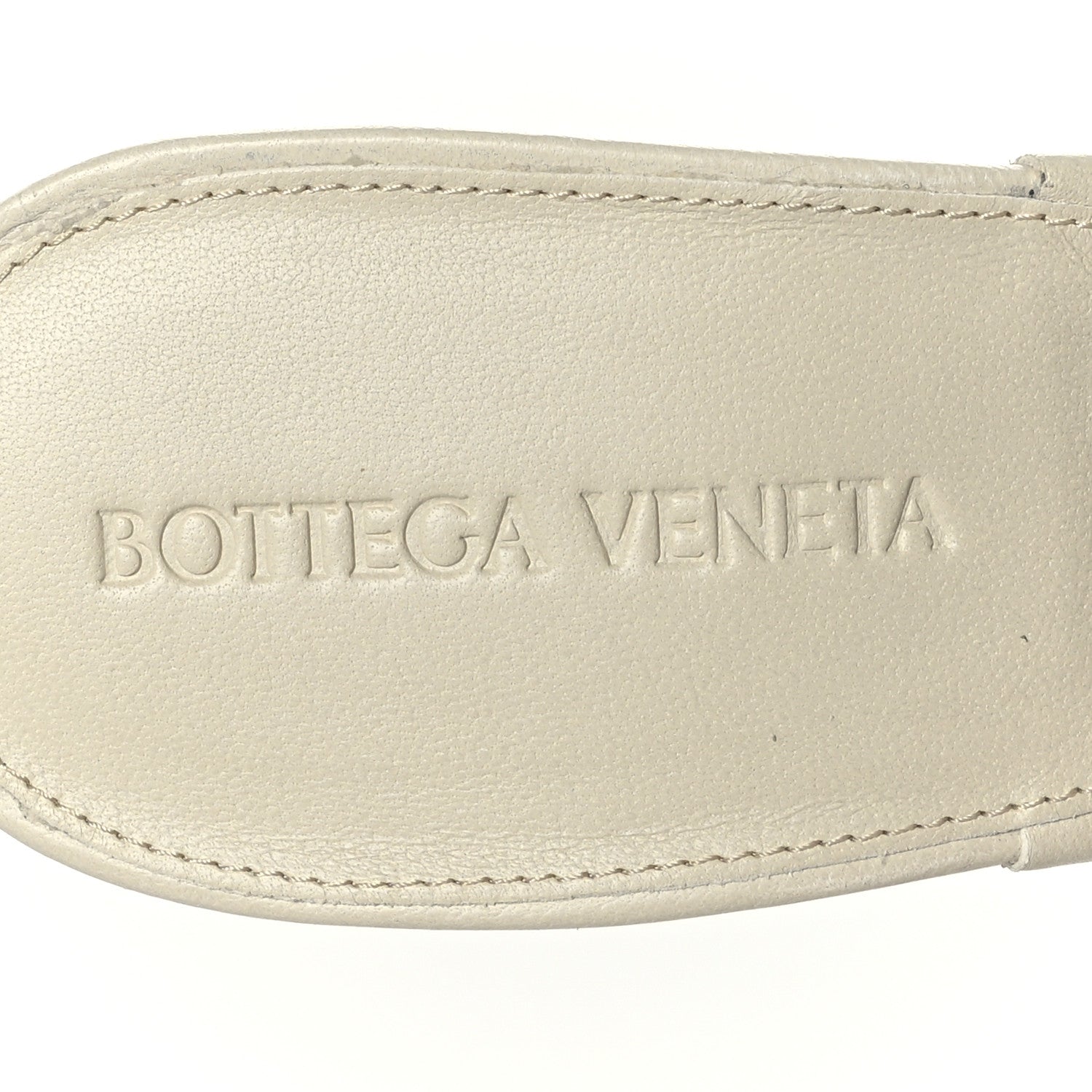 Bottega Veneta Nappa Quilted Rubber Lido Mule Sandals 39 Sea Salt 6 of 7