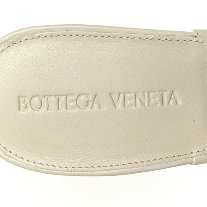 Bottega Veneta Nappa Quilted Rubber Lido Mule Sandals 39 Sea Salt 6 of 7