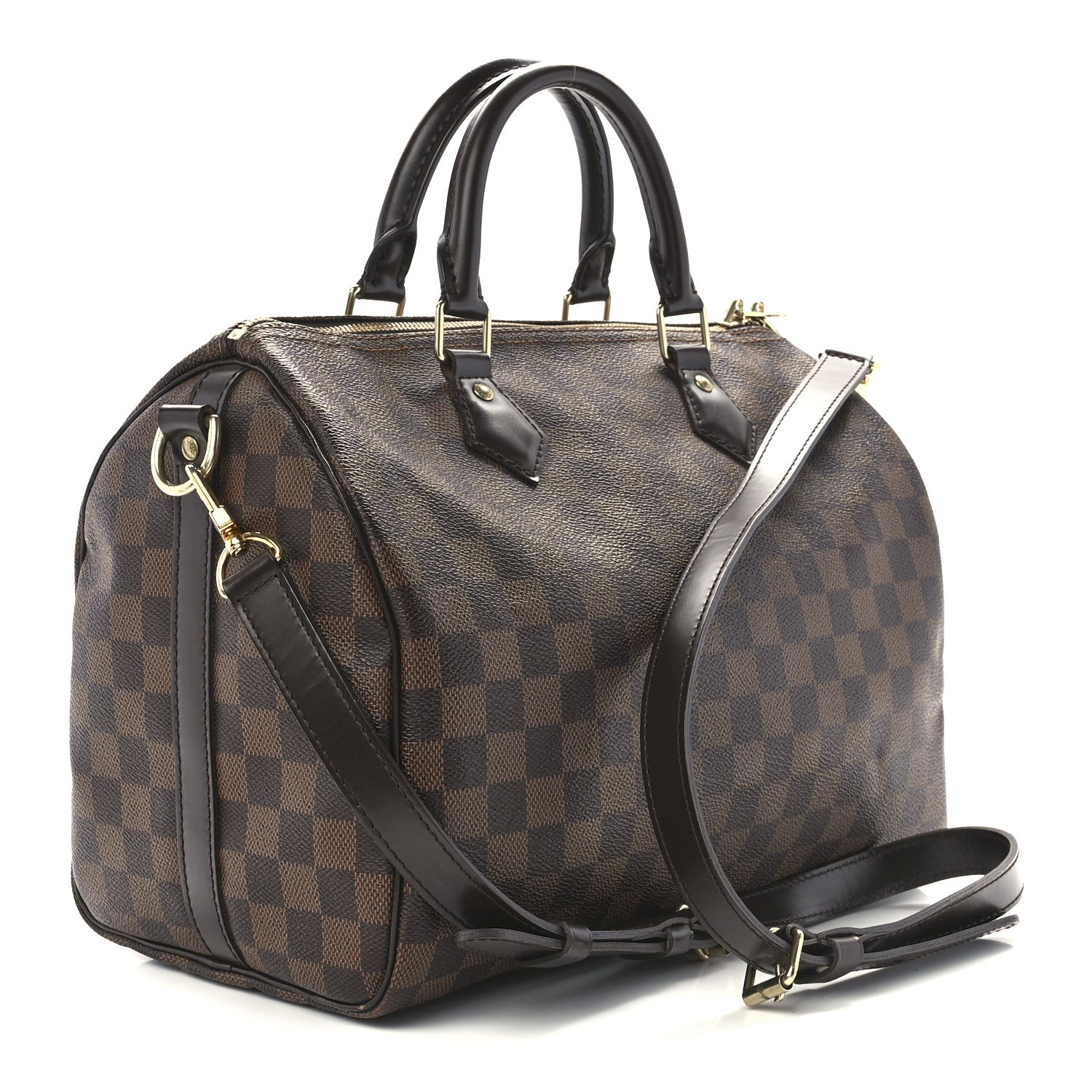Louis Vuitton Damier Ebene Speedy Bandouliere 30 3 of 13