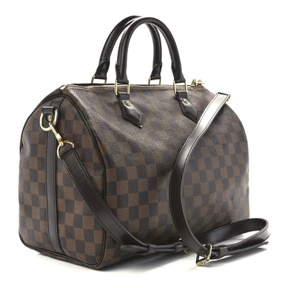 Louis Vuitton Damier Ebene Speedy Bandouliere 30 3 of 13