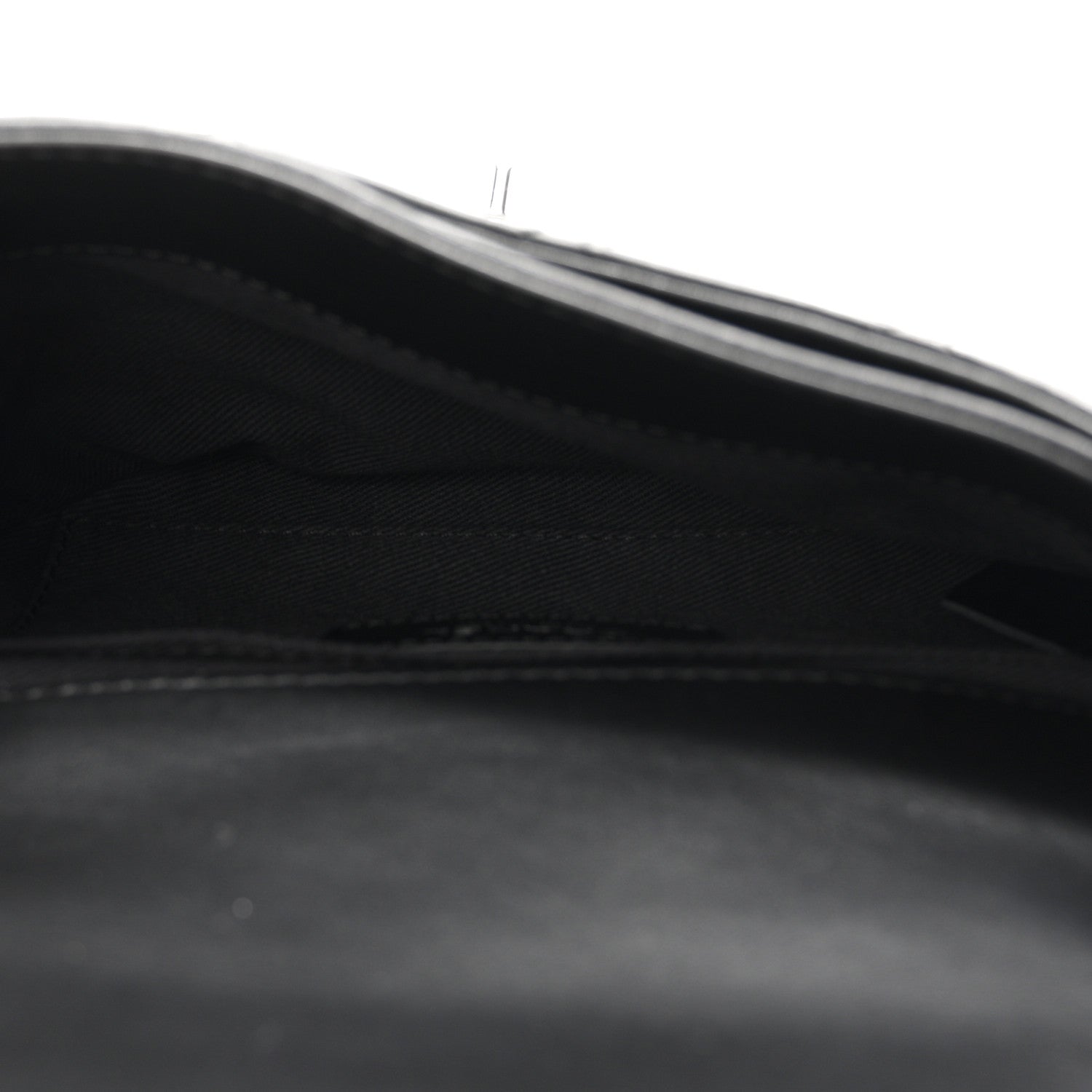 Chanel Calfskin Quilted CC Uniform Flap Belt Bag Black 5 of 11