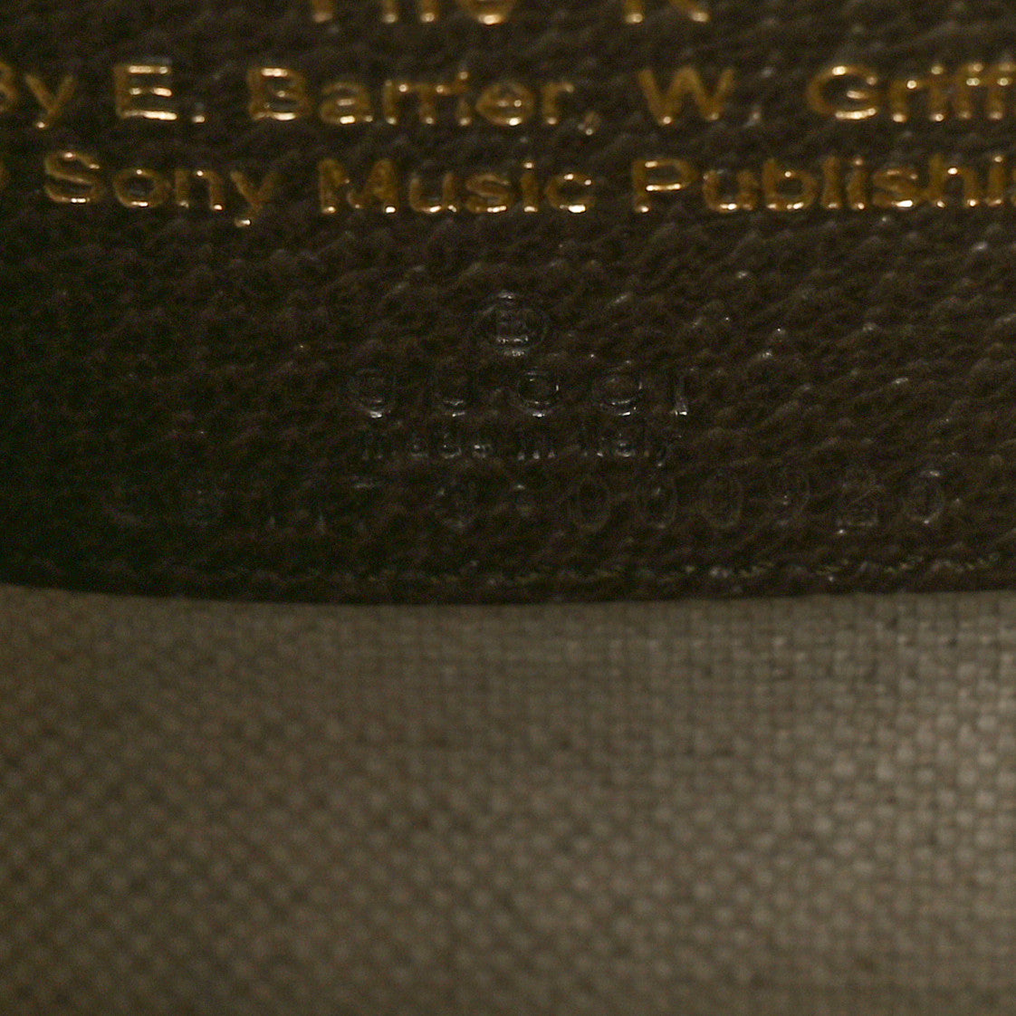Canvas Calfskin 100 Centennial Music Medium Bamboo 1947 Top Handle Bag Multicolor