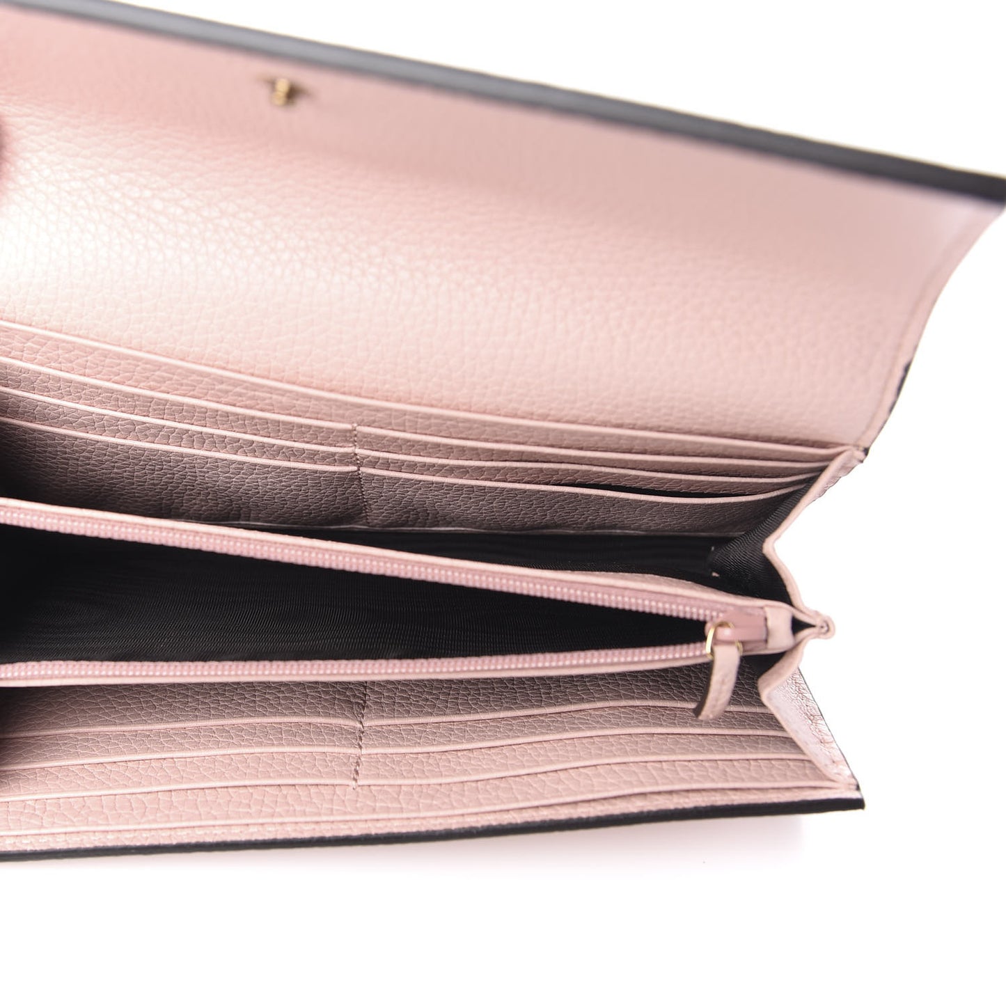 Calfskin Animalier Continental Wallet Porcelain Rose