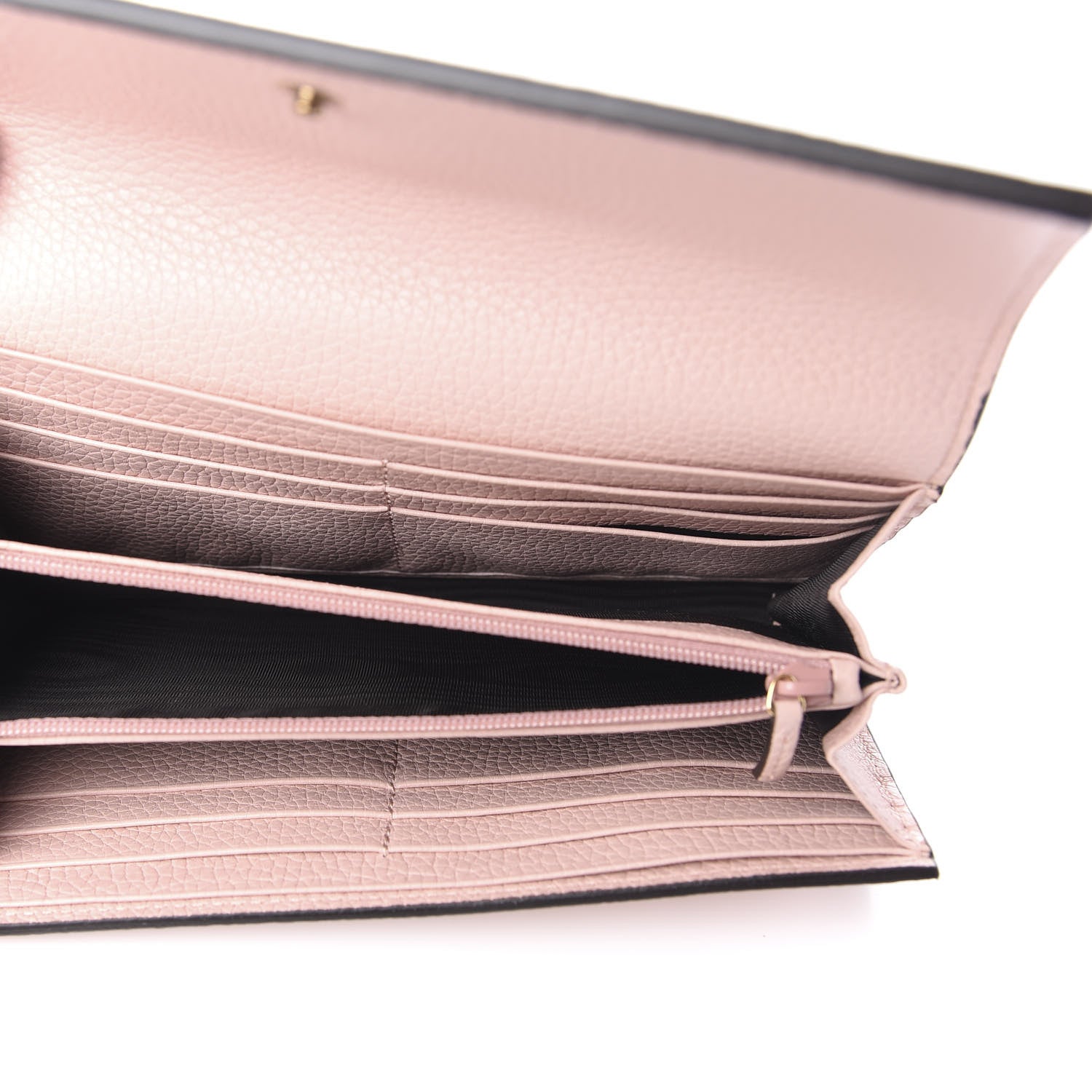 Gucci Calfskin Animalier Continental Wallet Porcelain Rose 5 of 7