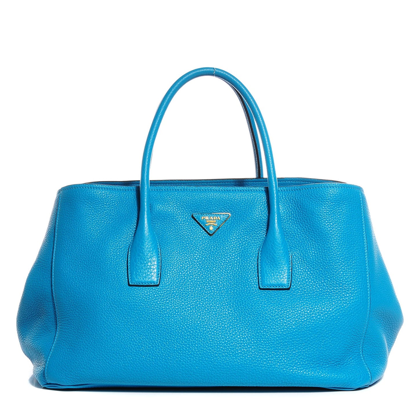 Vitello Daino Tote Turchese