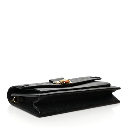 Louis Vuitton Empreinte Vavin Chain Wallet Black 4 of 8