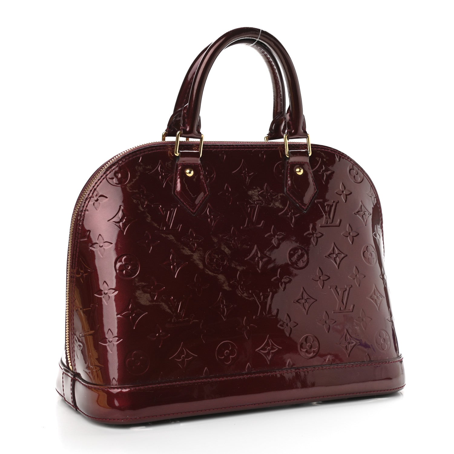 Louis Vuitton Vernis Alma PM Rouge Fauviste 3 of 10