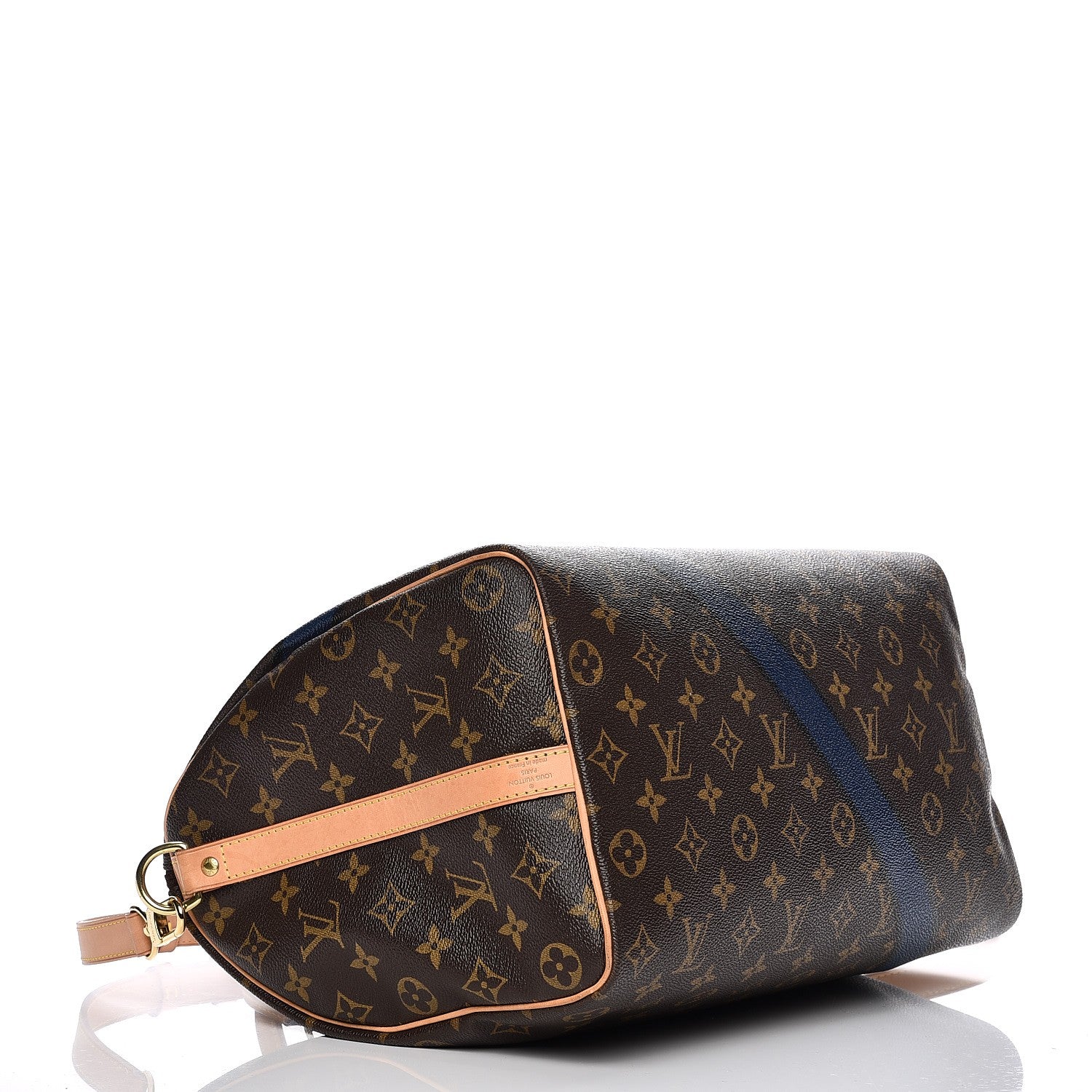 Louis Vuitton Monogram My LV Heritage Speedy 35 Black Blue Marine 4 of 18