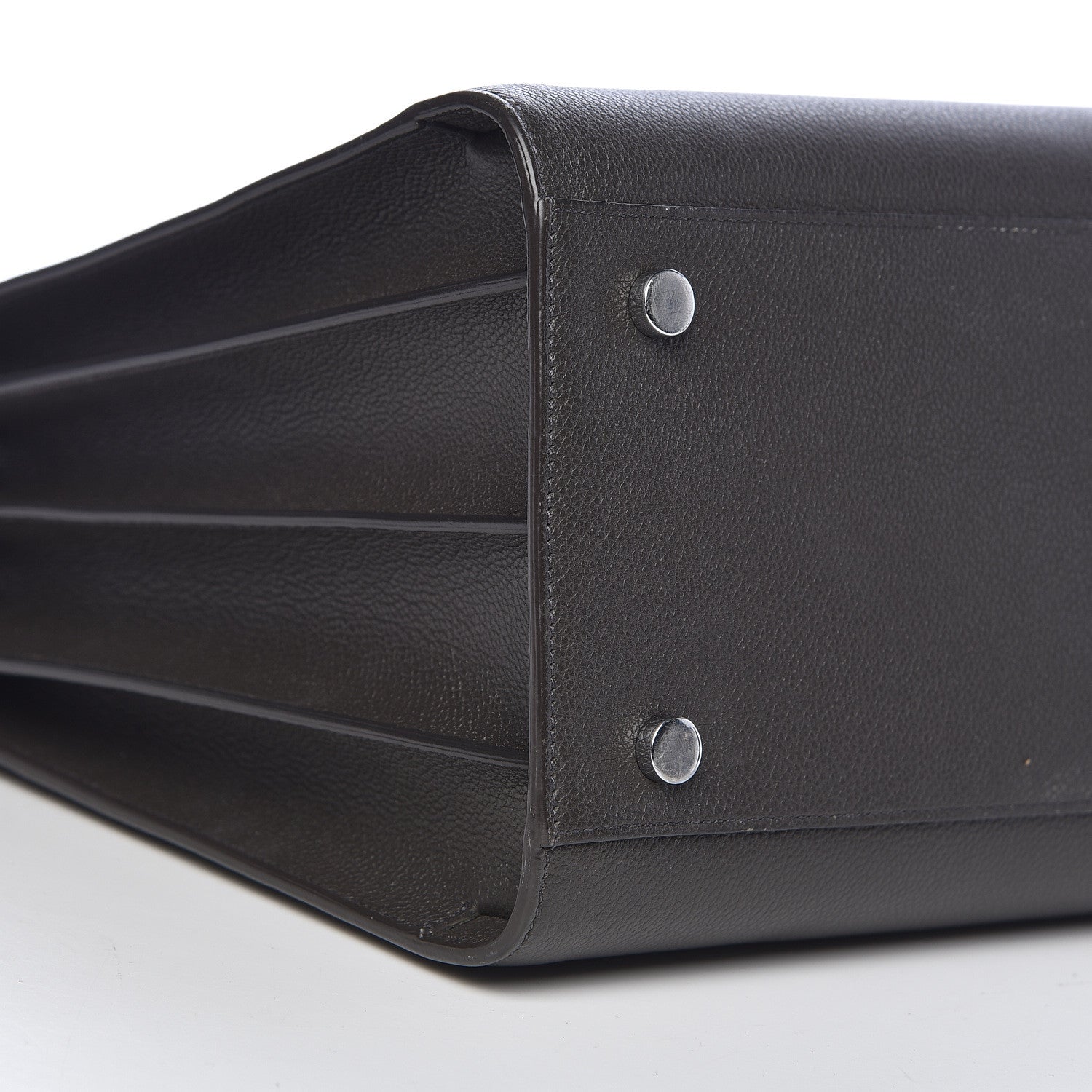 Saint Laurent Grained Calfskin Small Sac De Jour Black 9 of 14