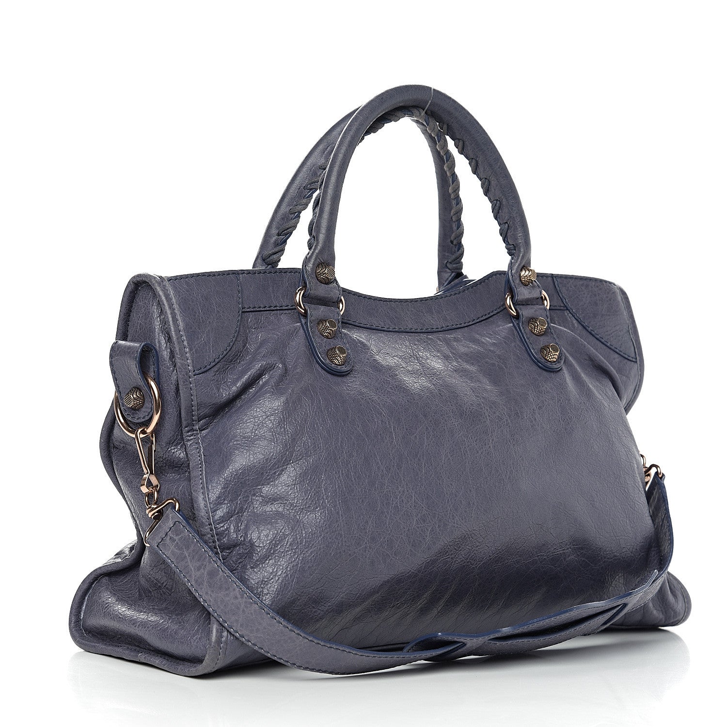 Balenciaga Agneau Giant 12 Rose Gold Hardware City Jacynthe 2 of 9