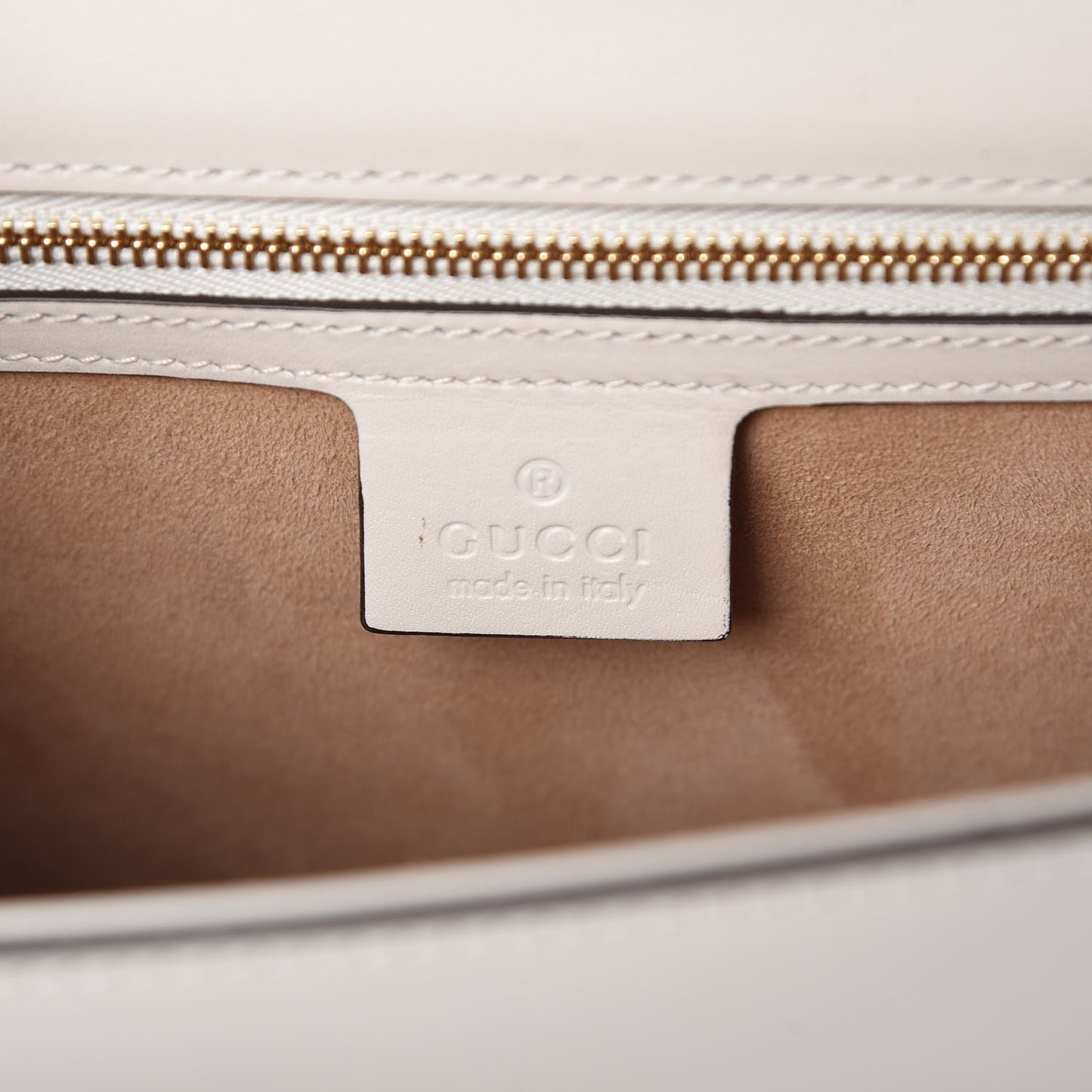 Calfskin Small Sylvie Shoulder Bag Off White