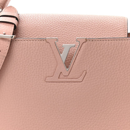 Louis Vuitton Taurillon Capucines PM Magnolia 7 of 12