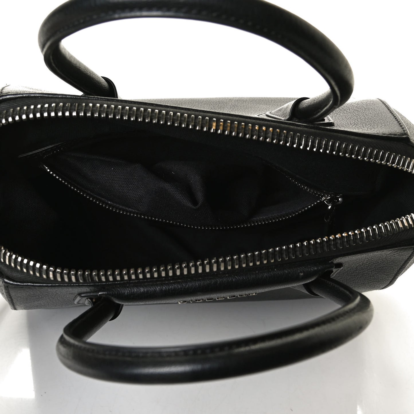 Sugar Goatskin Small Antigona Black