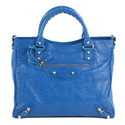 Balenciaga Agneau Giant 12 Silver Hardware Velo Bleu Lazuli 1 of 15
