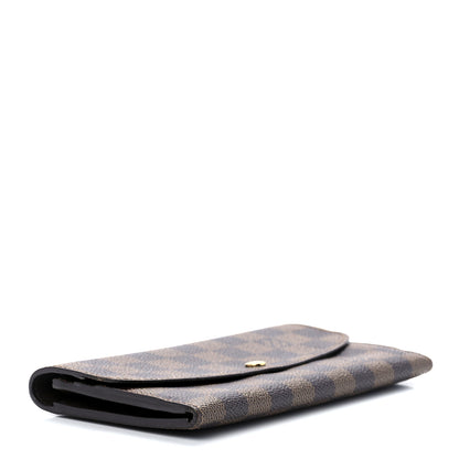 Louis Vuitton Damier Ebene Emilie Wallet 4 of 11