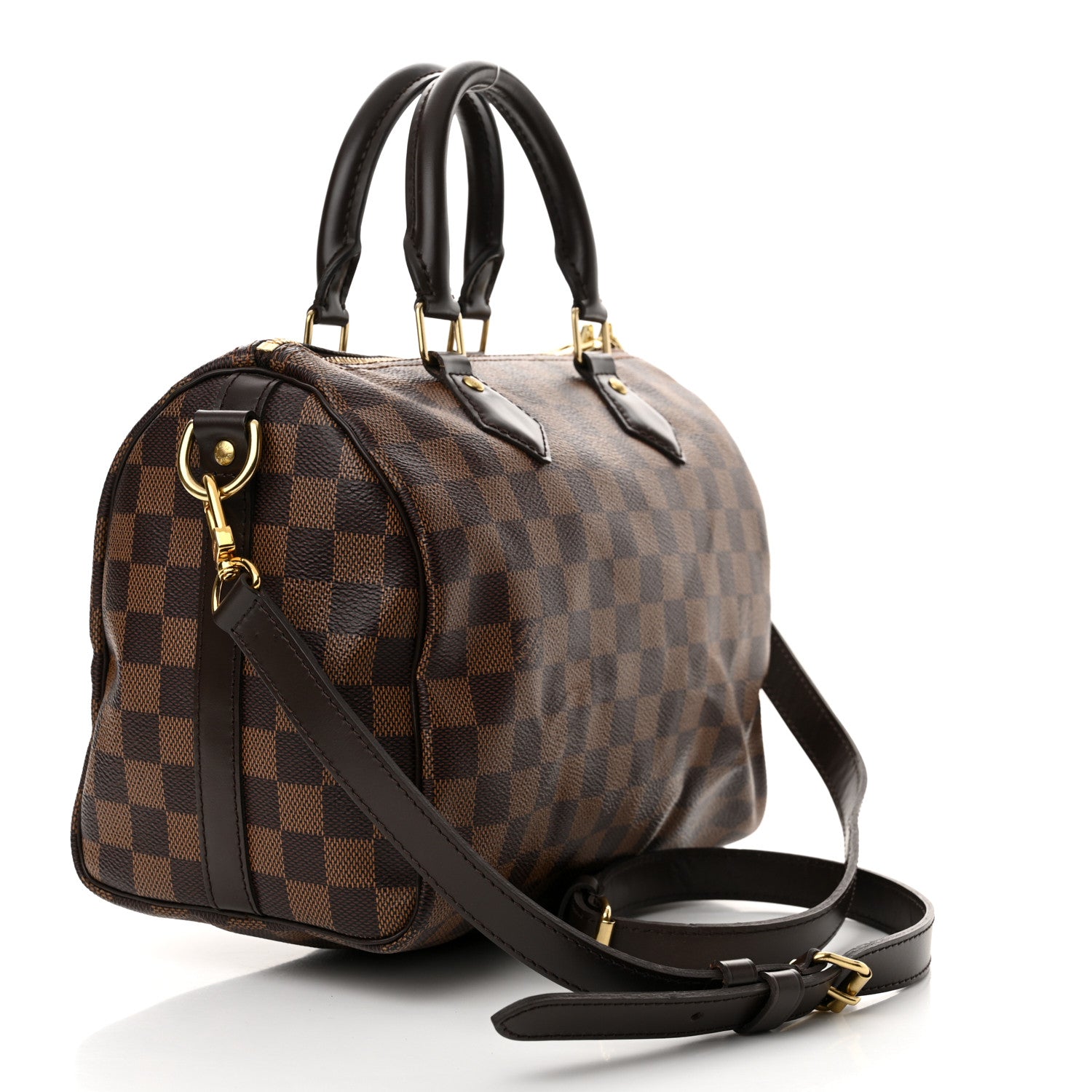 Louis Vuitton Damier Ebene Speedy Bandouliere 25 3 of 10