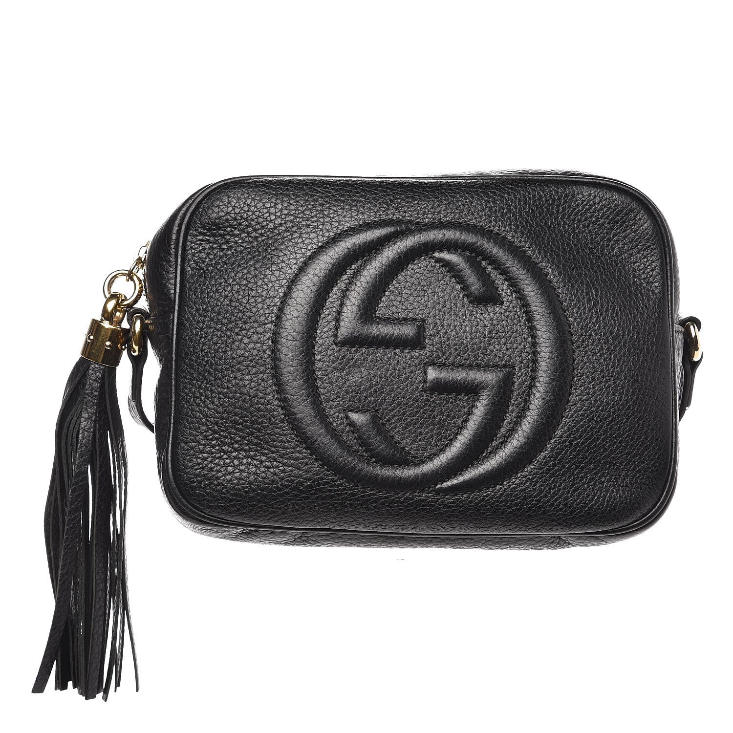 Gucci Pebbled Calfskin Small Soho Disco Bag Black 1 of 9