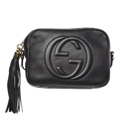 Gucci Pebbled Calfskin Small Soho Disco Bag Black 1 of 9
