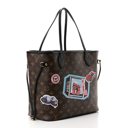 Louis Vuitton Monogram World Tour Neverfull MM 3 of 8