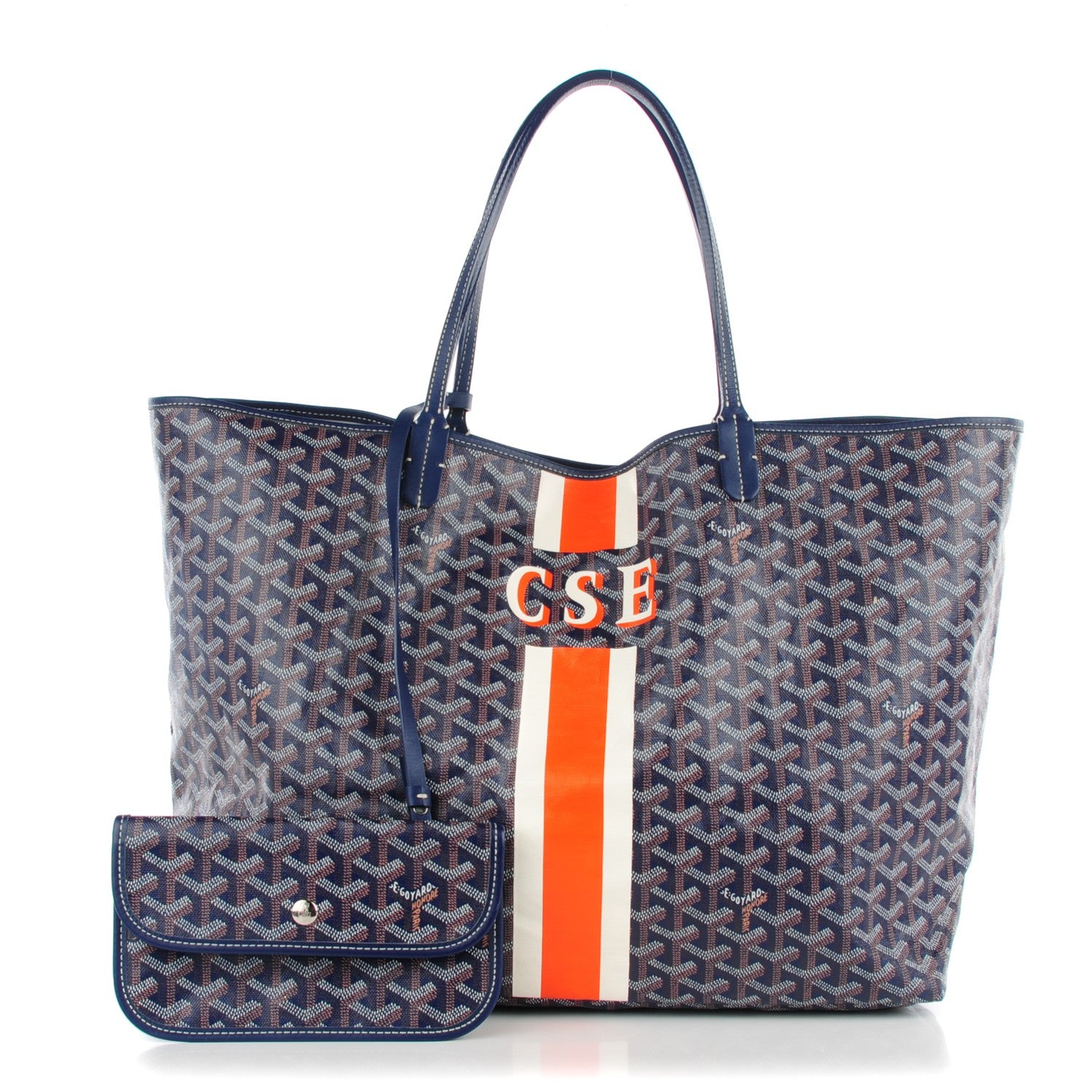 Goyard Goyardine Saint Louis GM Blue 1 of 8