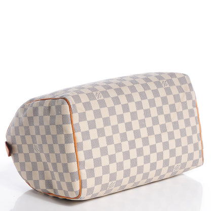 Louis Vuitton Damier Azur Speedy 30 4 of 8