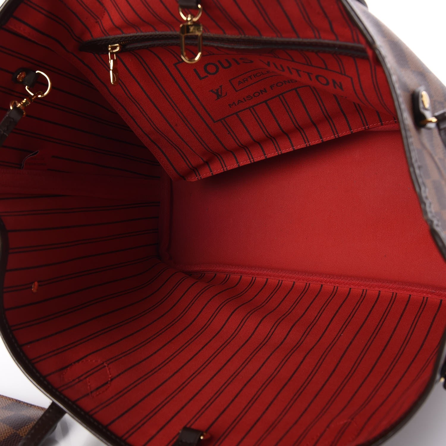 Louis Vuitton Damier Ebene Neo Neverfull MM 5 of 8